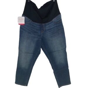 NWT skinny crop maternity denim Isabel Maternity